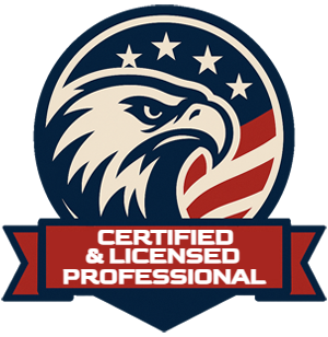 Certified and Licensed Professionals Badge